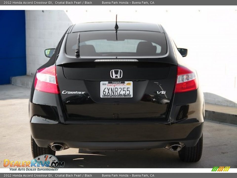 2012 Honda Accord Crosstour EX Crystal Black Pearl / Black Photo #9