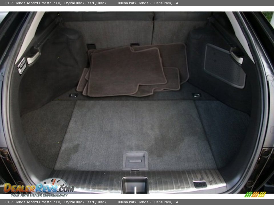 2012 Honda Accord Crosstour EX Crystal Black Pearl / Black Photo #15