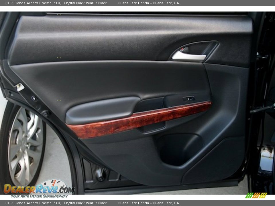 2012 Honda Accord Crosstour EX Crystal Black Pearl / Black Photo #23
