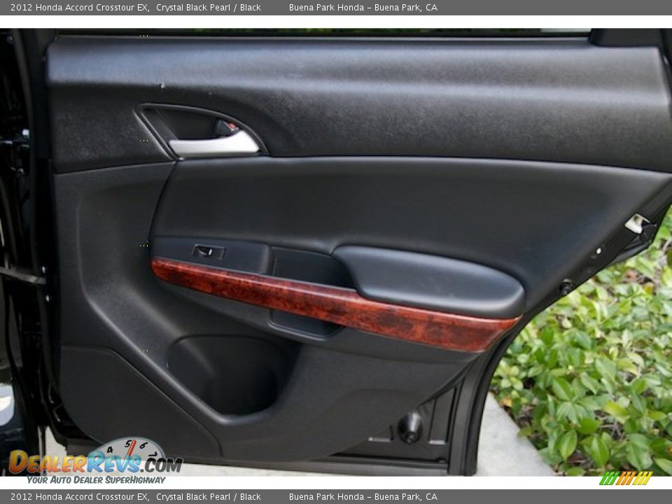2012 Honda Accord Crosstour EX Crystal Black Pearl / Black Photo #24