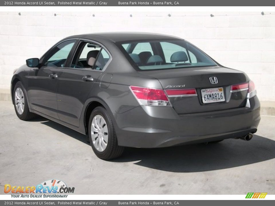 2012 Honda Accord LX Sedan Polished Metal Metallic / Gray Photo #2