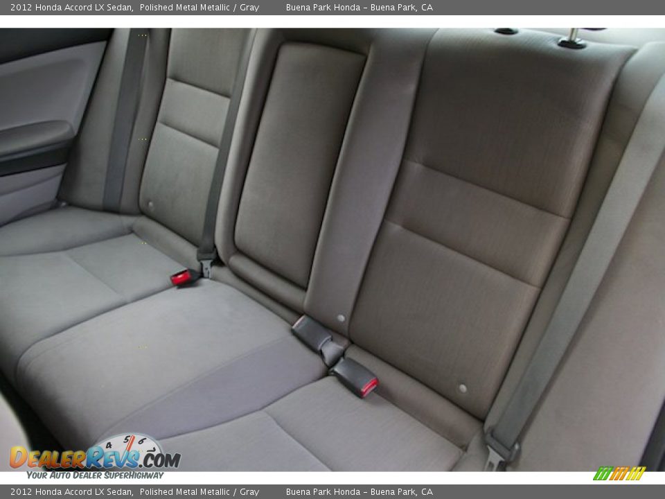 2012 Honda Accord LX Sedan Polished Metal Metallic / Gray Photo #13