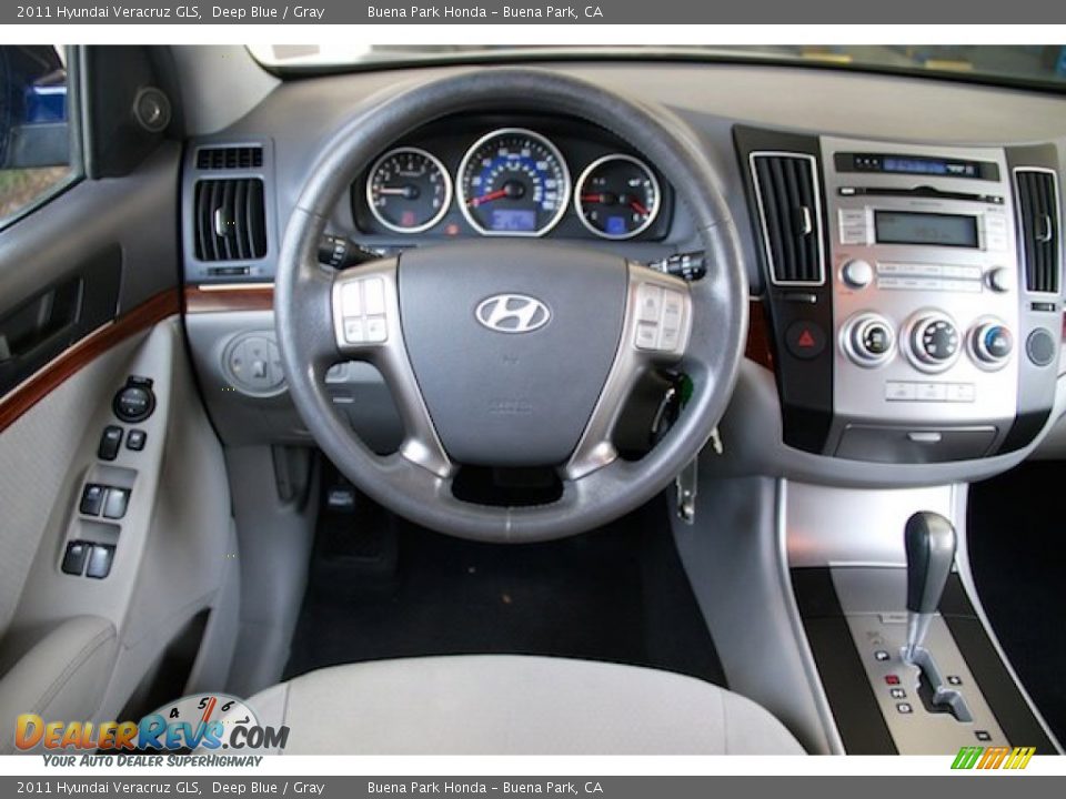 Gray Interior - 2011 Hyundai Veracruz GLS Photo #5