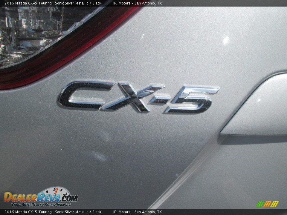 2016 Mazda CX-5 Touring Sonic Silver Metallic / Black Photo #6