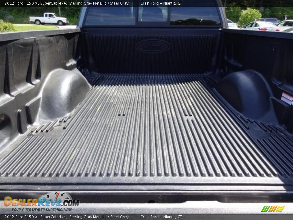 2012 Ford F150 XL SuperCab 4x4 Sterling Gray Metallic / Steel Gray Photo #9