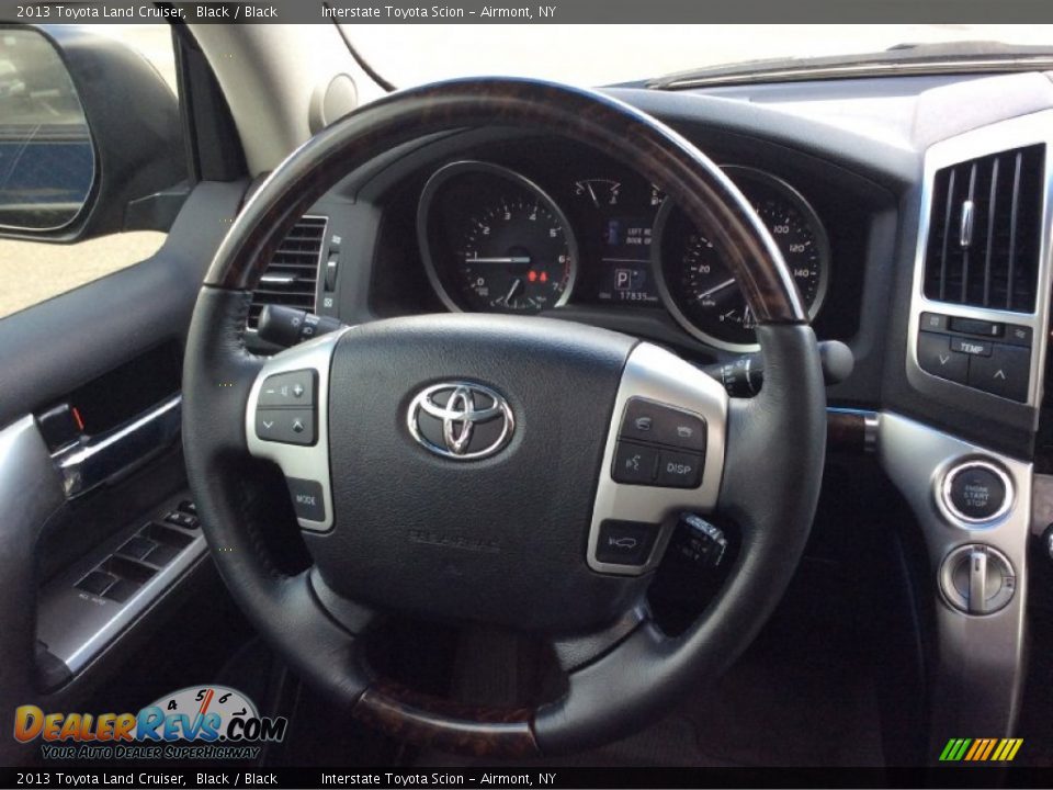 2013 Toyota Land Cruiser Black / Black Photo #14