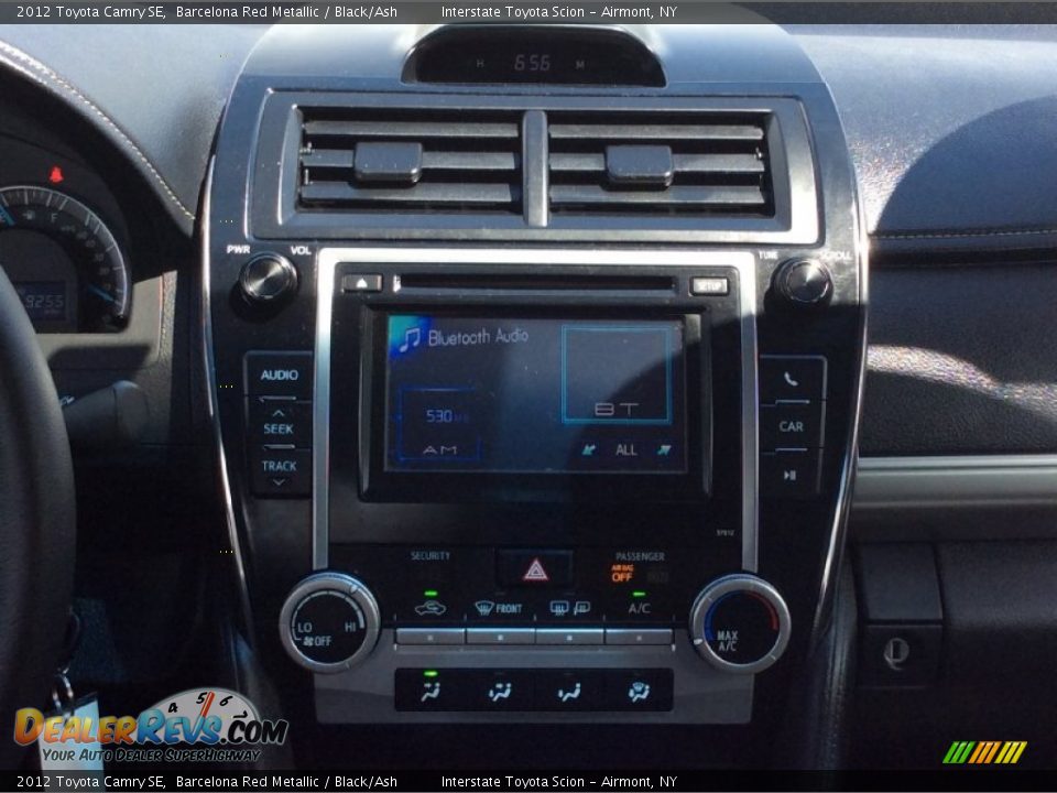 2012 Toyota Camry SE Barcelona Red Metallic / Black/Ash Photo #14
