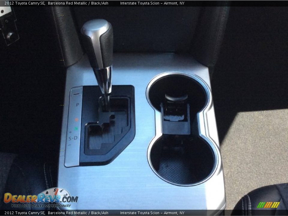 2012 Toyota Camry SE Barcelona Red Metallic / Black/Ash Photo #15
