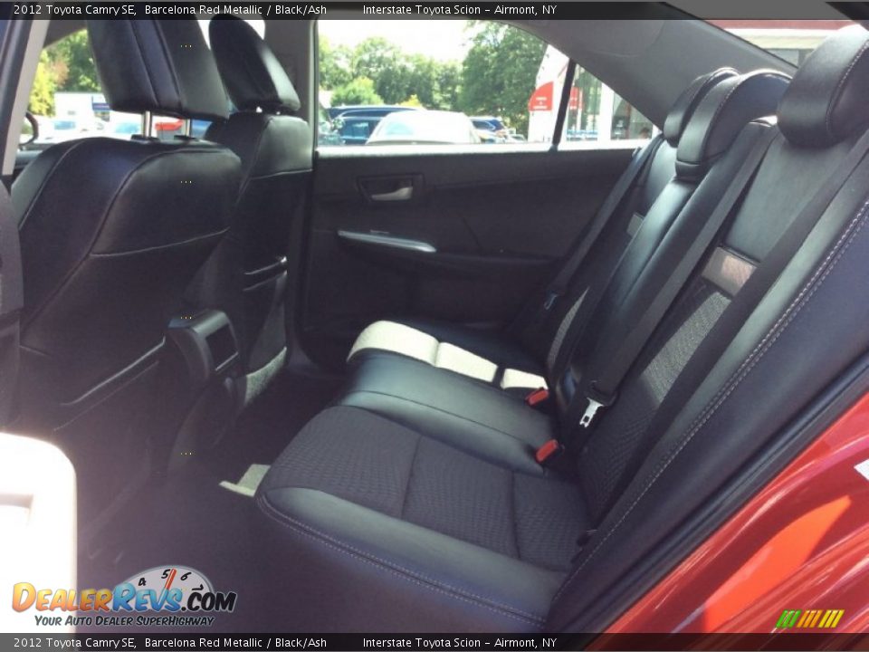 2012 Toyota Camry SE Barcelona Red Metallic / Black/Ash Photo #16