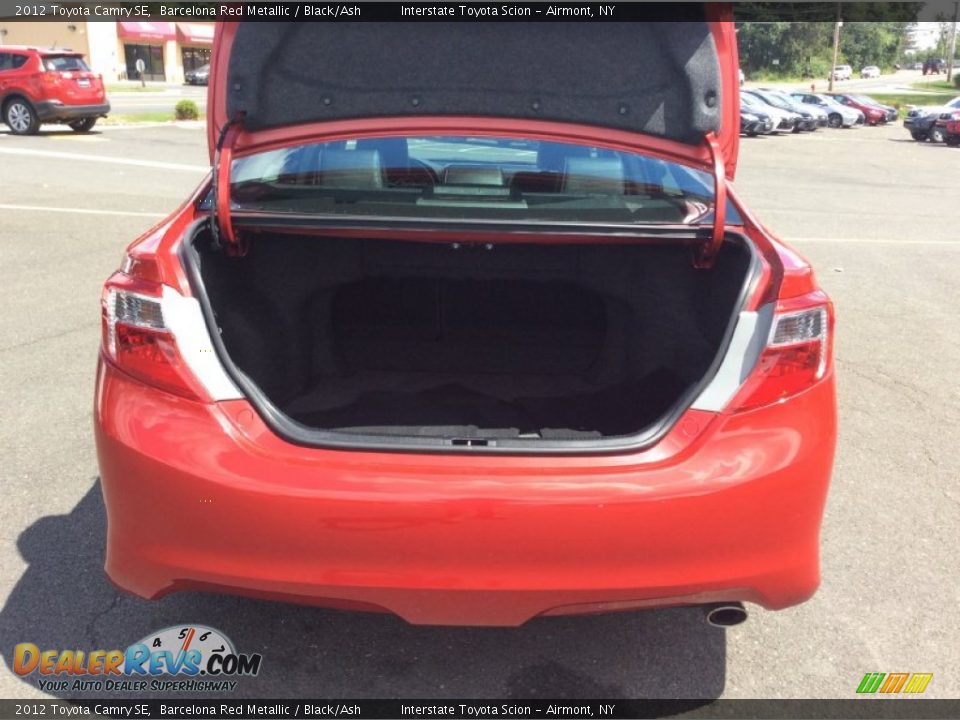 2012 Toyota Camry SE Barcelona Red Metallic / Black/Ash Photo #17