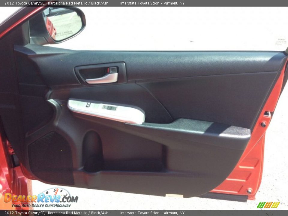 2012 Toyota Camry SE Barcelona Red Metallic / Black/Ash Photo #19