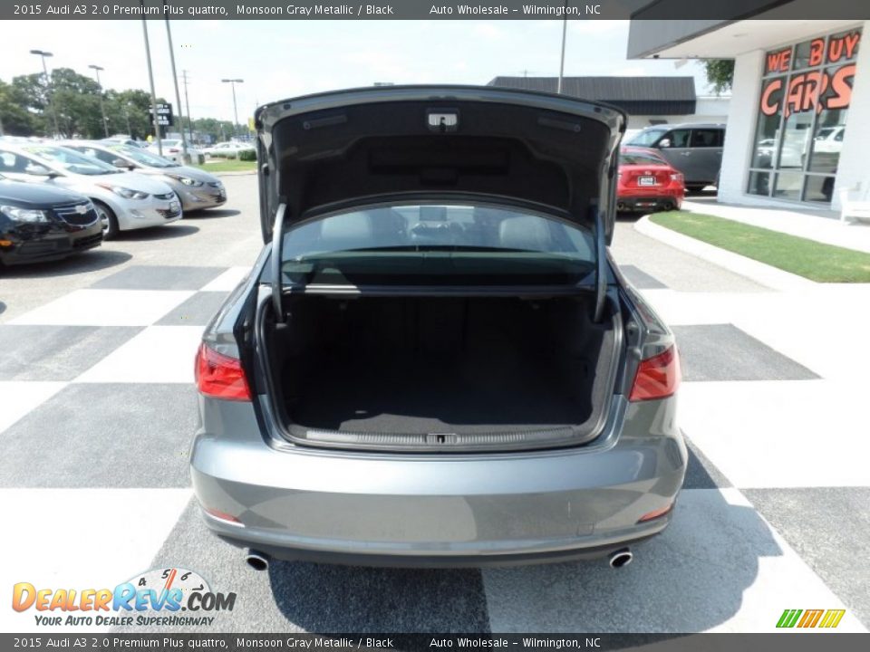 2015 Audi A3 2.0 Premium Plus quattro Monsoon Gray Metallic / Black Photo #5