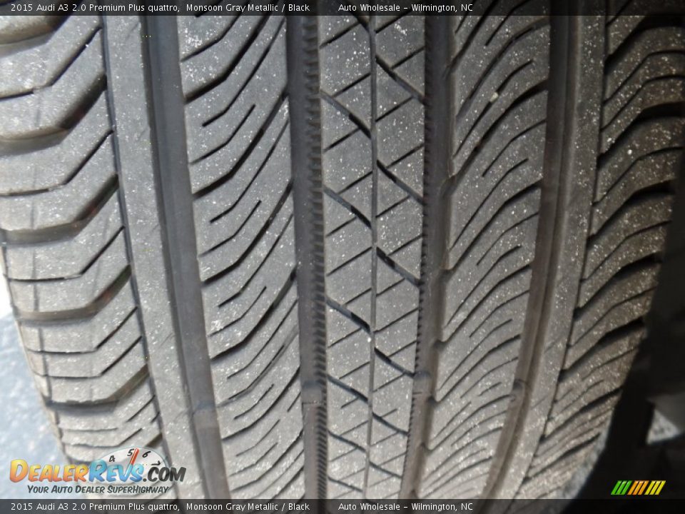 2015 Audi A3 2.0 Premium Plus quattro Monsoon Gray Metallic / Black Photo #9
