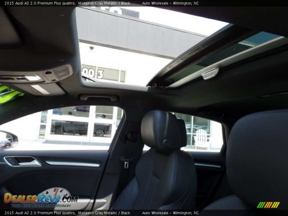 2015 Audi A3 2.0 Premium Plus quattro Monsoon Gray Metallic / Black Photo #11