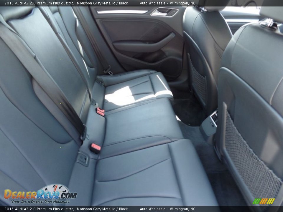 2015 Audi A3 2.0 Premium Plus quattro Monsoon Gray Metallic / Black Photo #14