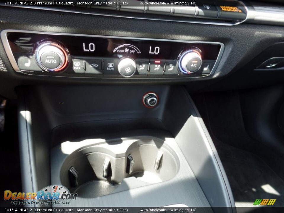 2015 Audi A3 2.0 Premium Plus quattro Monsoon Gray Metallic / Black Photo #19
