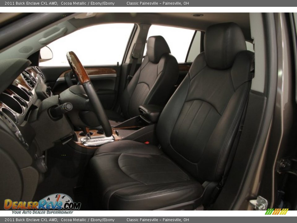2011 Buick Enclave CXL AWD Cocoa Metallic / Ebony/Ebony Photo #4