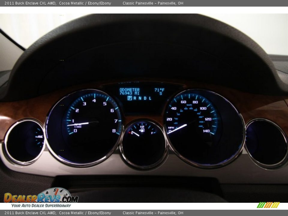 2011 Buick Enclave CXL AWD Cocoa Metallic / Ebony/Ebony Photo #5