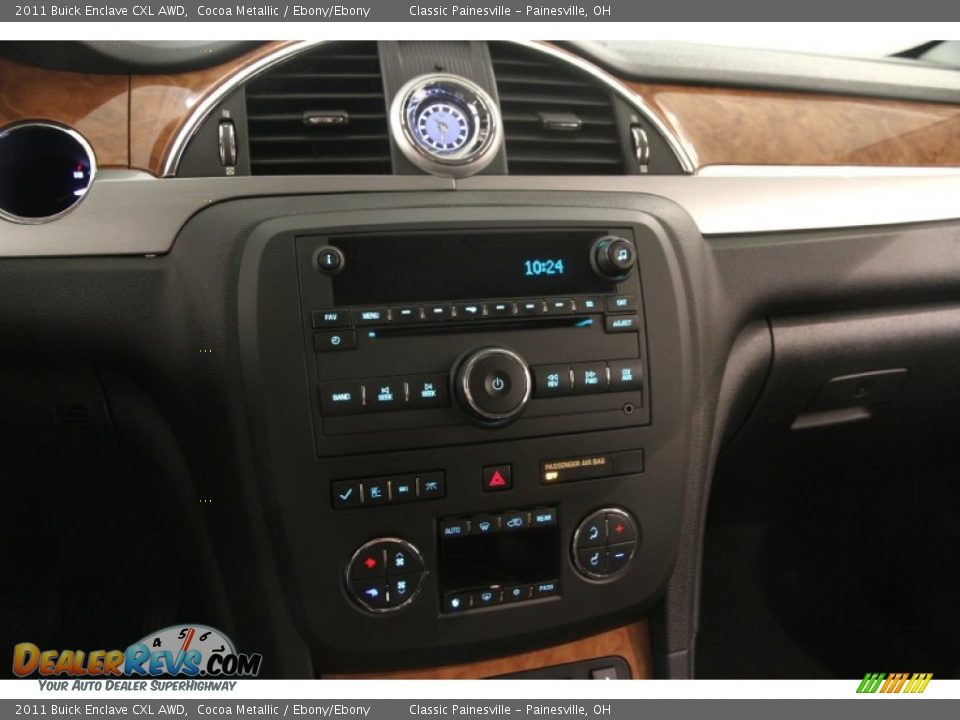 2011 Buick Enclave CXL AWD Cocoa Metallic / Ebony/Ebony Photo #6