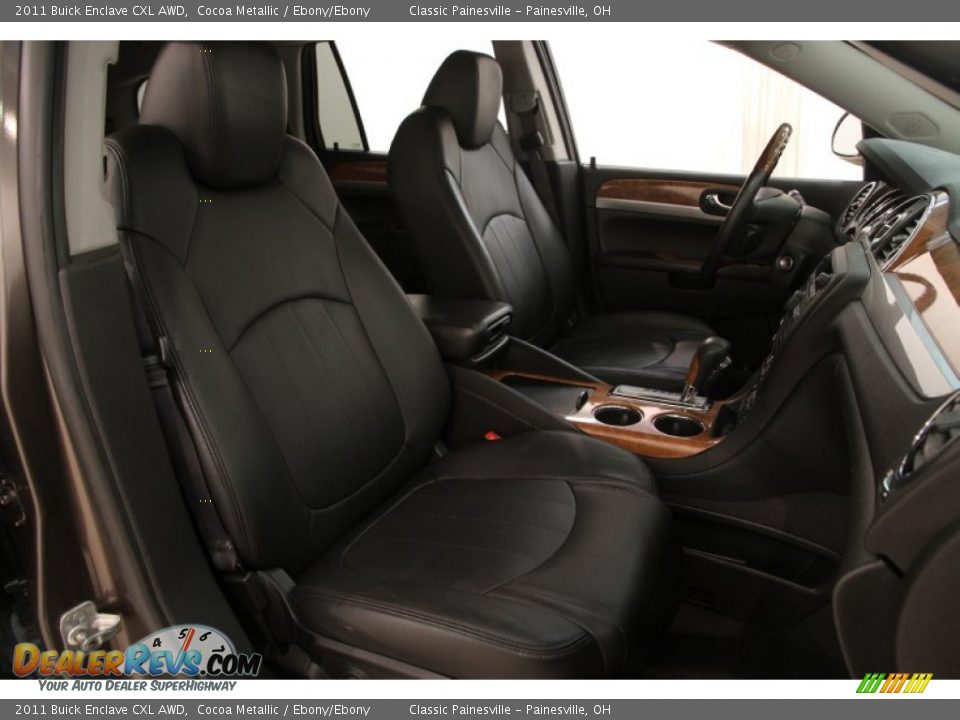 2011 Buick Enclave CXL AWD Cocoa Metallic / Ebony/Ebony Photo #8
