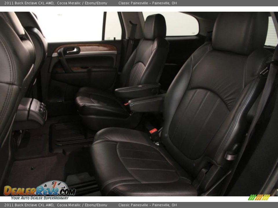 2011 Buick Enclave CXL AWD Cocoa Metallic / Ebony/Ebony Photo #9