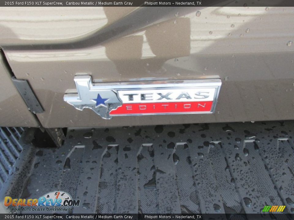 2015 Ford F150 XLT SuperCrew Caribou Metallic / Medium Earth Gray Photo #15
