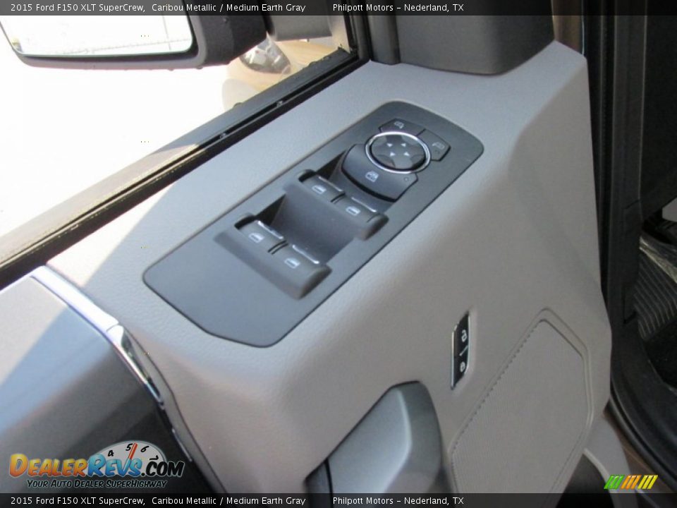 2015 Ford F150 XLT SuperCrew Caribou Metallic / Medium Earth Gray Photo #21