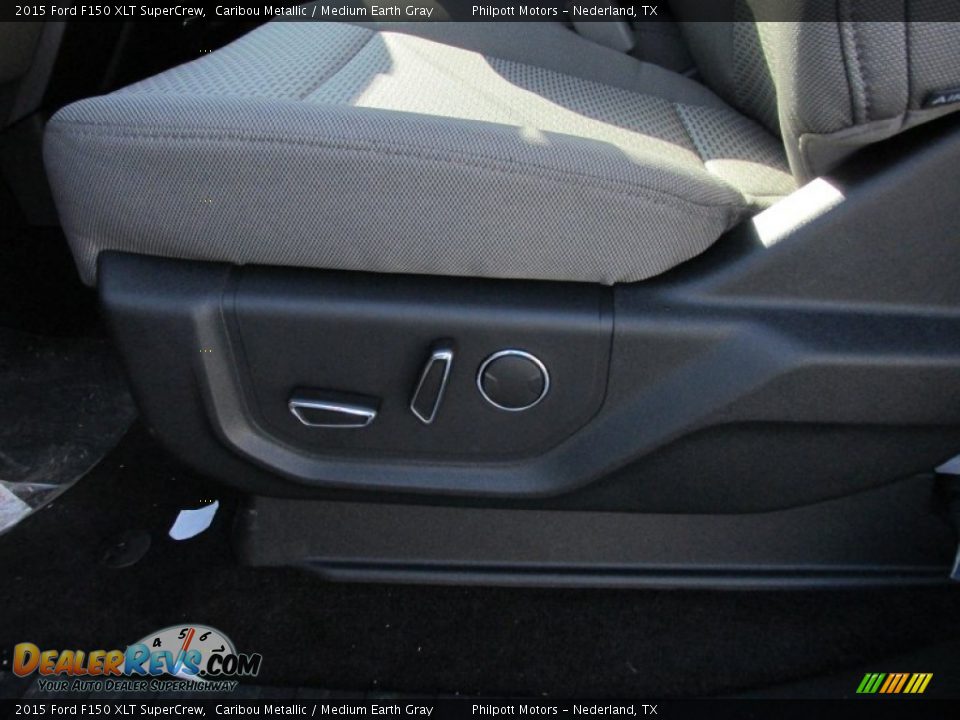 2015 Ford F150 XLT SuperCrew Caribou Metallic / Medium Earth Gray Photo #23