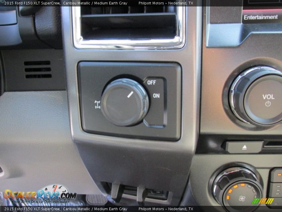 2015 Ford F150 XLT SuperCrew Caribou Metallic / Medium Earth Gray Photo #29