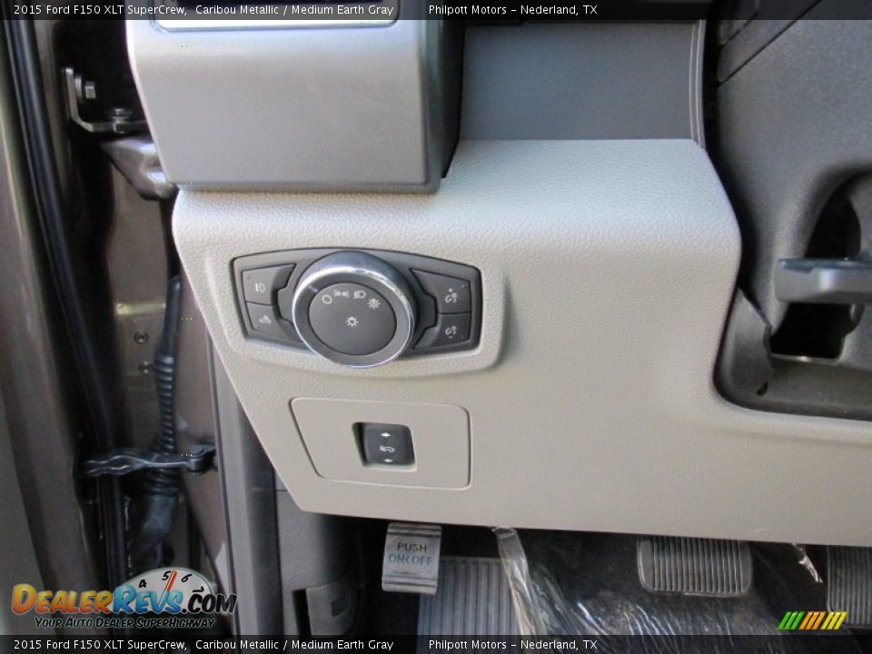 2015 Ford F150 XLT SuperCrew Caribou Metallic / Medium Earth Gray Photo #33