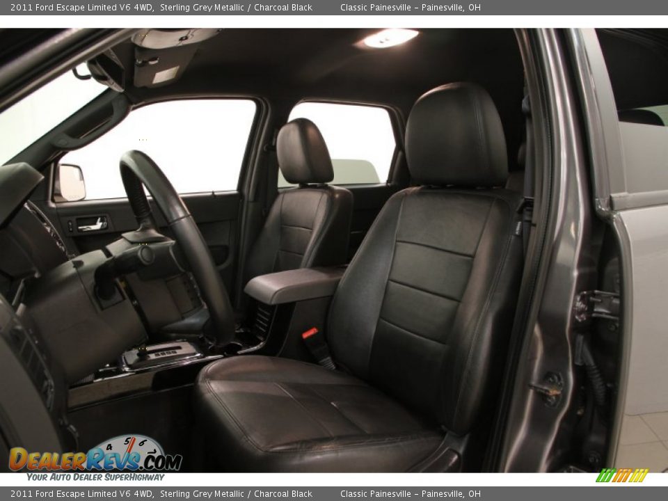 2011 Ford Escape Limited V6 4WD Sterling Grey Metallic / Charcoal Black Photo #5