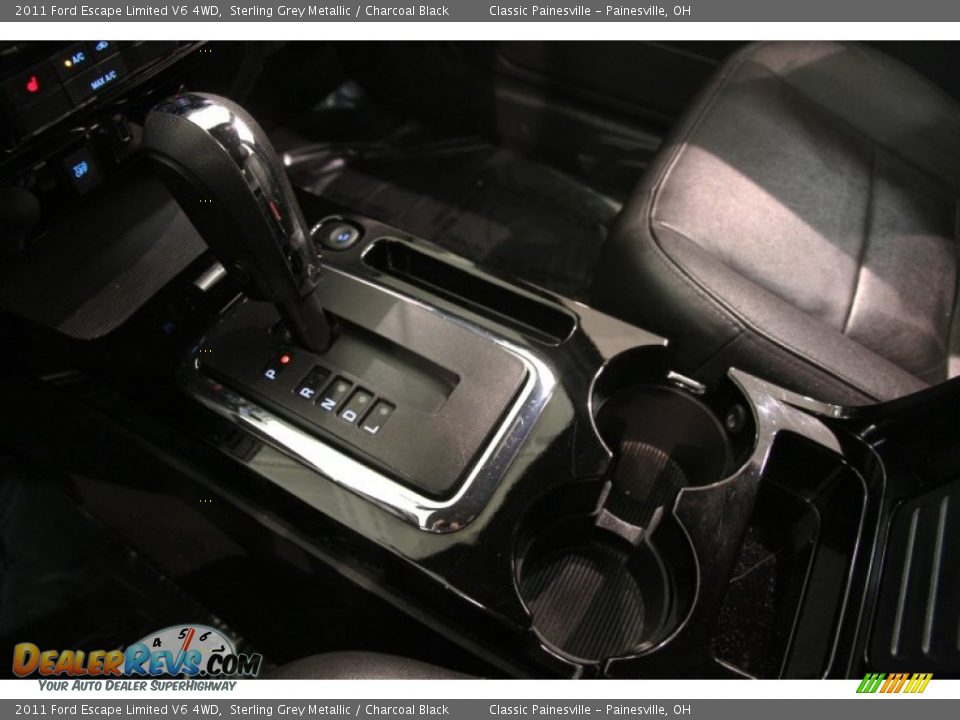 2011 Ford Escape Limited V6 4WD Sterling Grey Metallic / Charcoal Black Photo #10