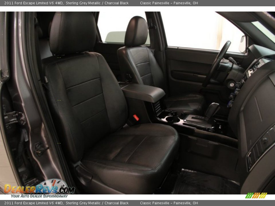 2011 Ford Escape Limited V6 4WD Sterling Grey Metallic / Charcoal Black Photo #11