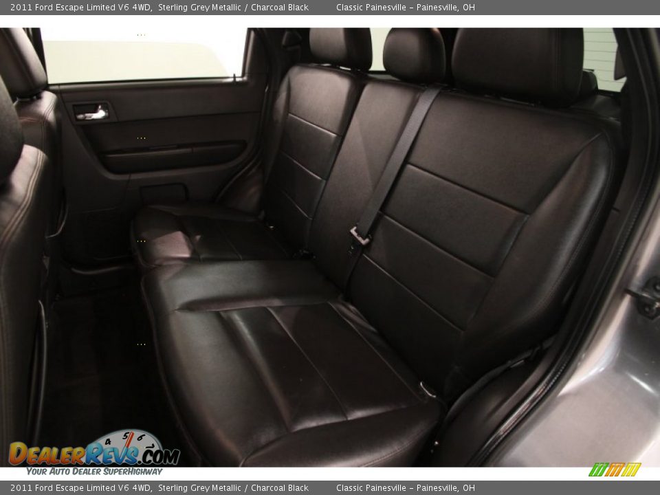 2011 Ford Escape Limited V6 4WD Sterling Grey Metallic / Charcoal Black Photo #12