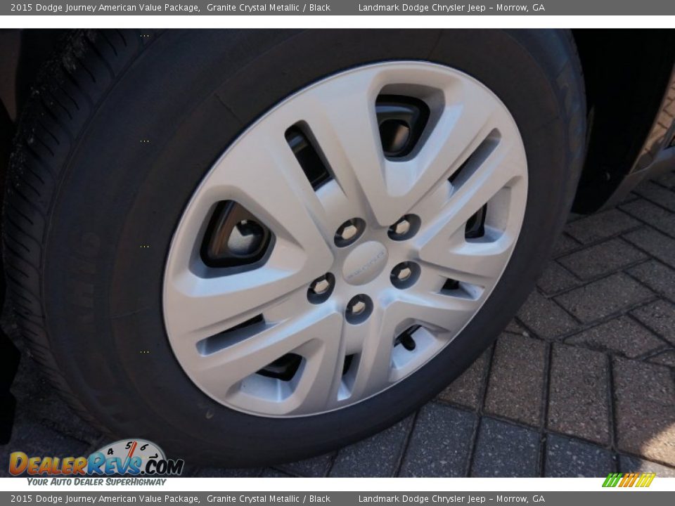 2015 Dodge Journey American Value Package Granite Crystal Metallic / Black Photo #5