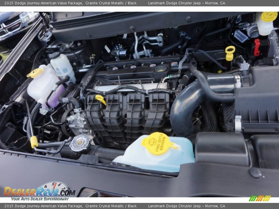 2015 Dodge Journey American Value Package Granite Crystal Metallic / Black Photo #8