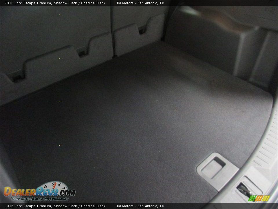 2016 Ford Escape Titanium Shadow Black / Charcoal Black Photo #12