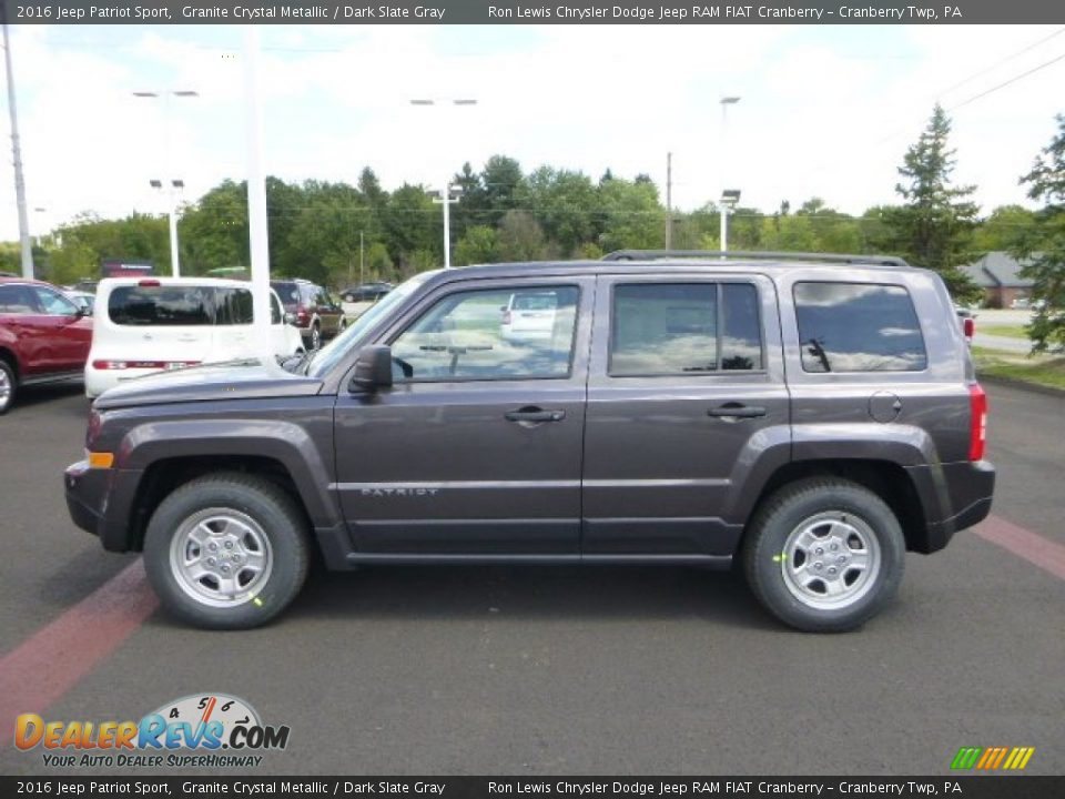 Granite Crystal Metallic 2016 Jeep Patriot Sport Photo #2