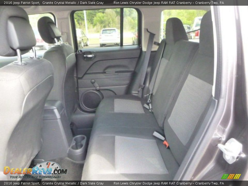 2016 Jeep Patriot Sport Granite Crystal Metallic / Dark Slate Gray Photo #3