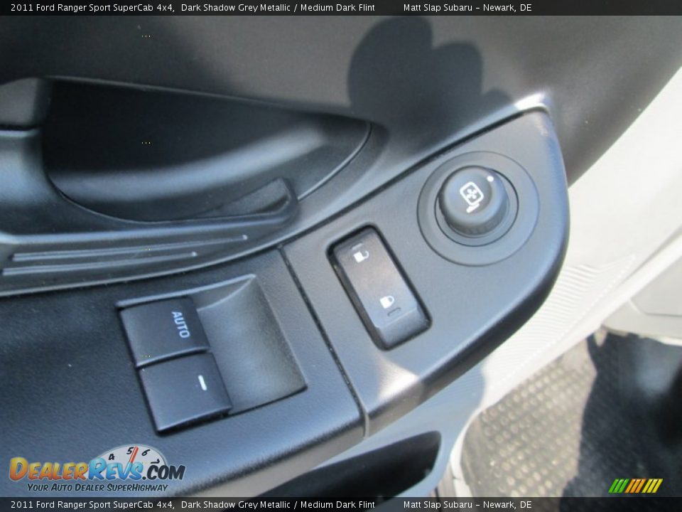 2011 Ford Ranger Sport SuperCab 4x4 Dark Shadow Grey Metallic / Medium Dark Flint Photo #13