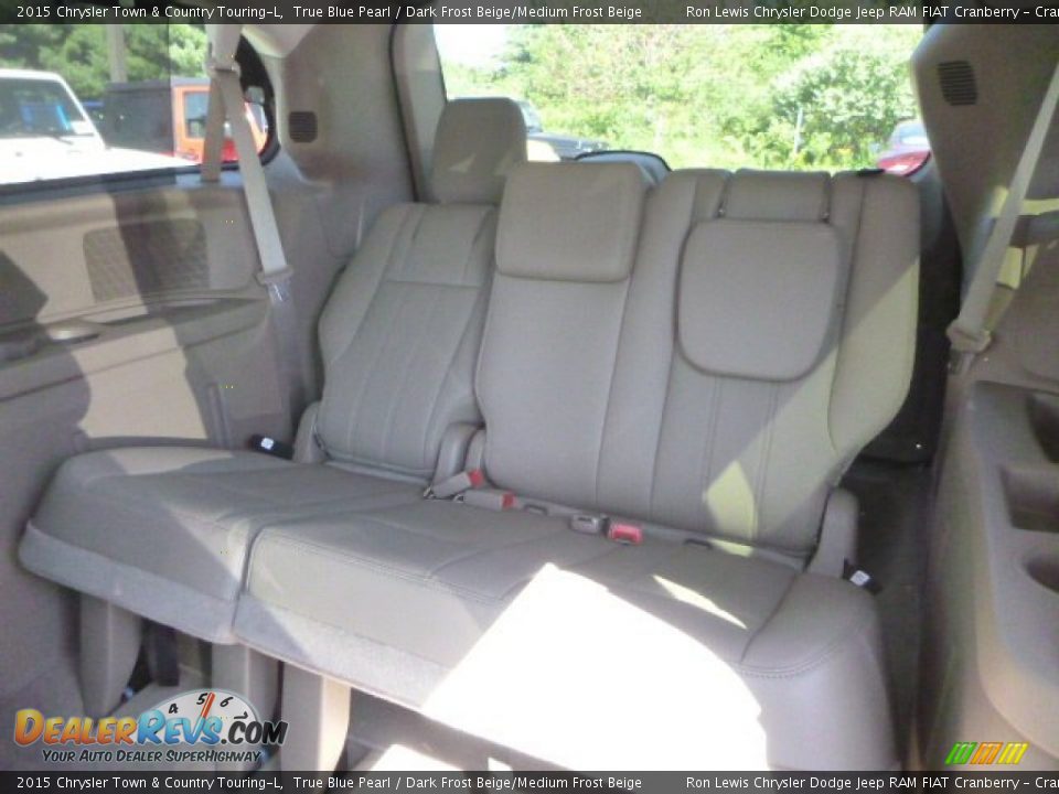 2015 Chrysler Town & Country Touring-L True Blue Pearl / Dark Frost Beige/Medium Frost Beige Photo #4
