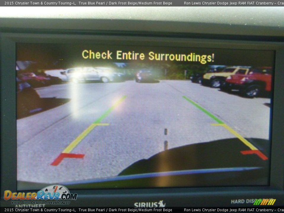 2015 Chrysler Town & Country Touring-L True Blue Pearl / Dark Frost Beige/Medium Frost Beige Photo #19
