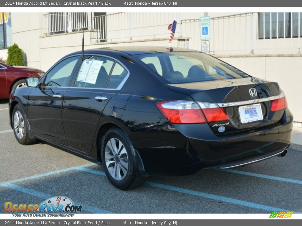 2014 Honda Accord LX Sedan Crystal Black Pearl / Black Photo #5
