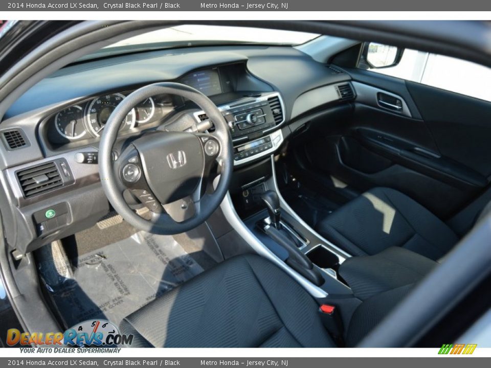 2014 Honda Accord LX Sedan Crystal Black Pearl / Black Photo #11