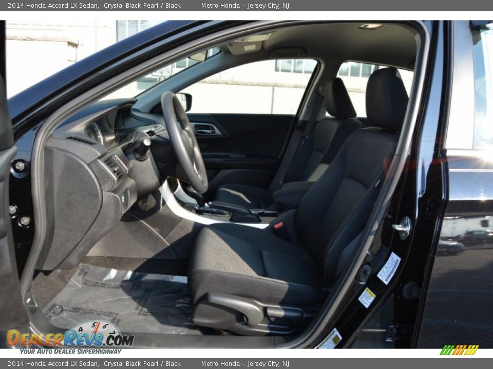 2014 Honda Accord LX Sedan Crystal Black Pearl / Black Photo #12