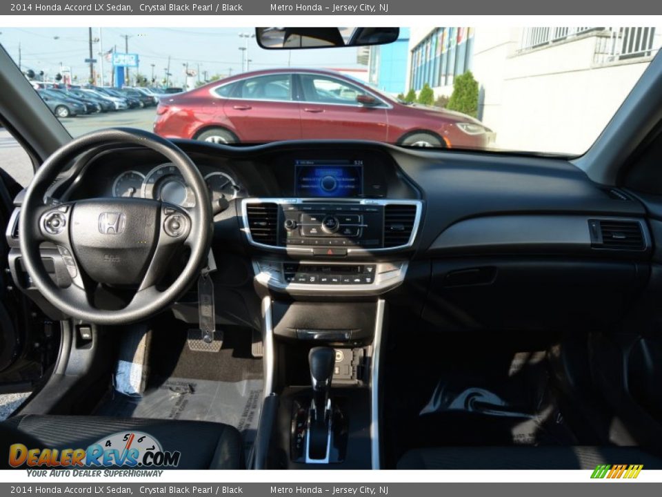 2014 Honda Accord LX Sedan Crystal Black Pearl / Black Photo #13