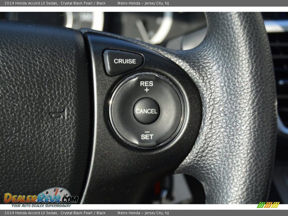 2014 Honda Accord LX Sedan Crystal Black Pearl / Black Photo #18