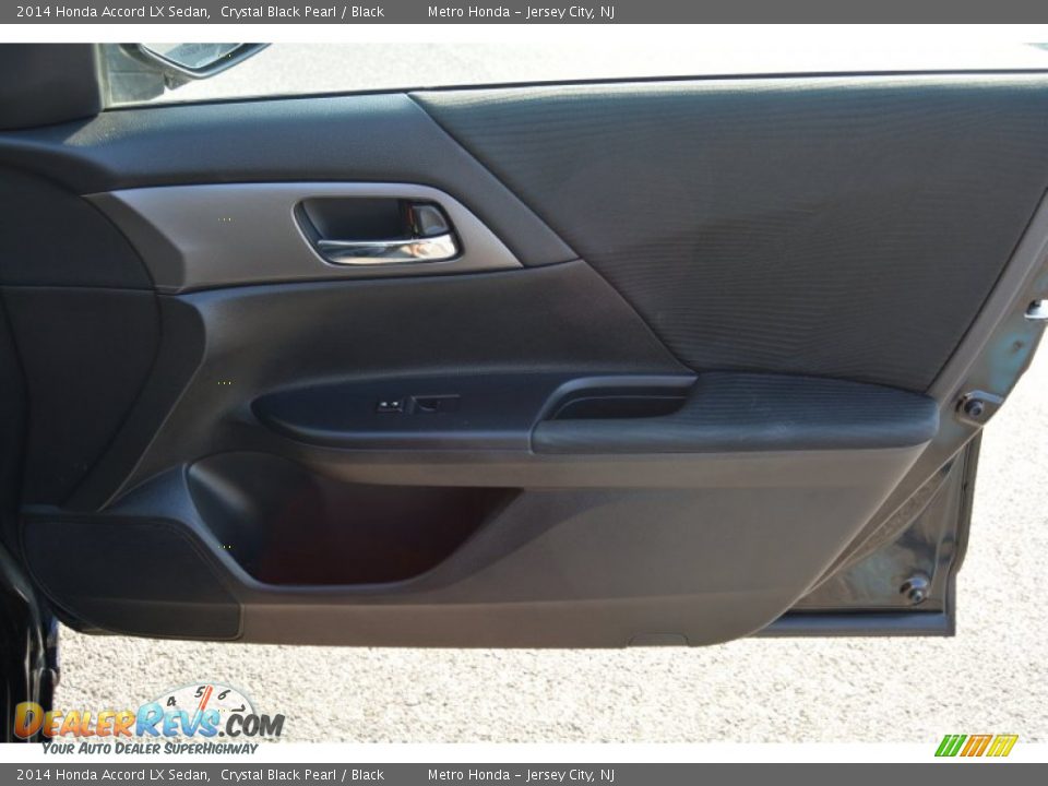 2014 Honda Accord LX Sedan Crystal Black Pearl / Black Photo #24