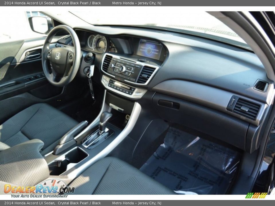 2014 Honda Accord LX Sedan Crystal Black Pearl / Black Photo #25