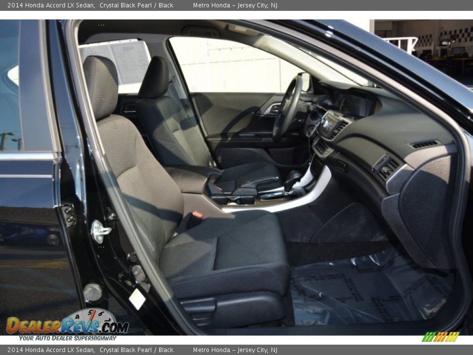 2014 Honda Accord LX Sedan Crystal Black Pearl / Black Photo #26